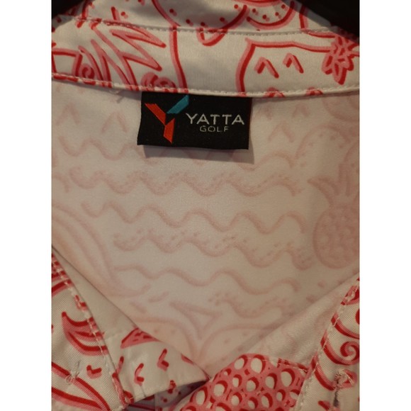 Yatta Golf Logo Mens Shaka Life Polo Shirt, size XL - Picture 4 of 9